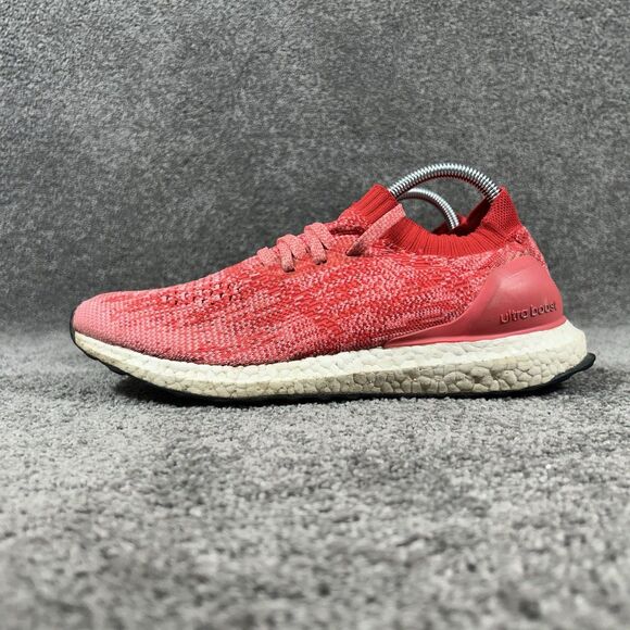 Adidas Ultraboost Uncaged BB3903 Women’s Size 9 Shock Red Running Shoes Used - Picture 6 of 12